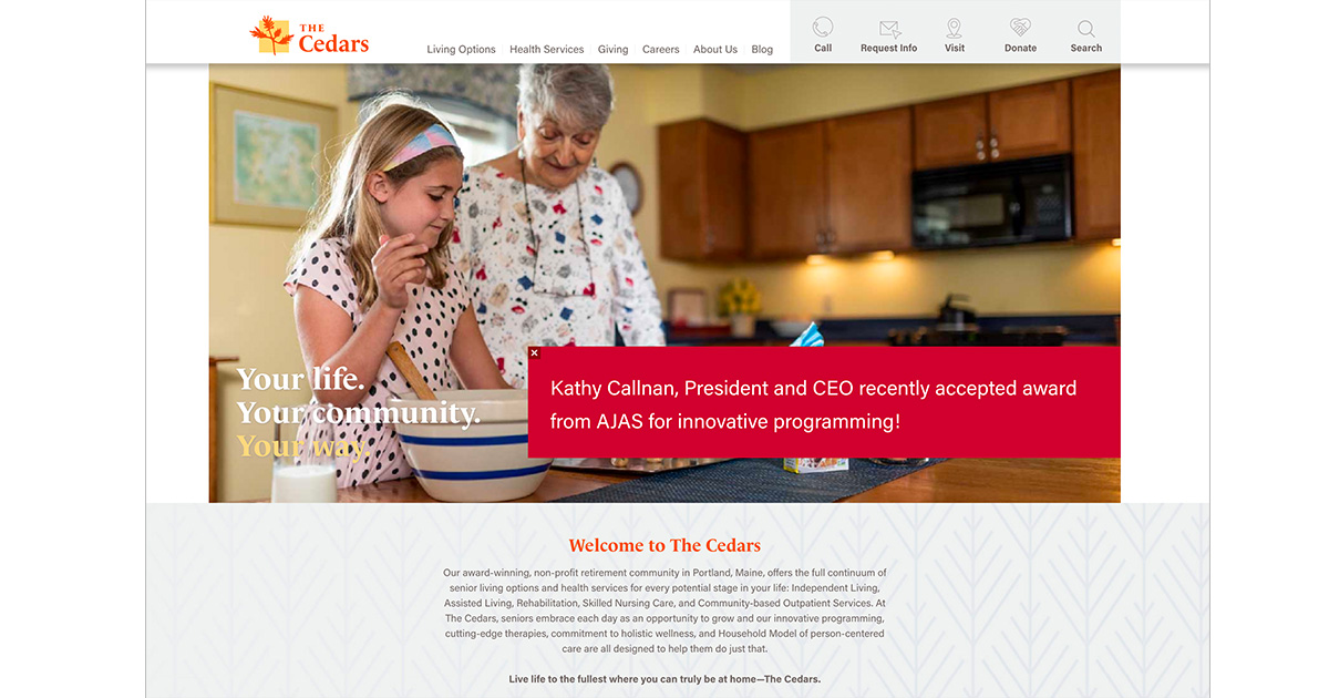 The Cedars Portland | Assisted & Independent Senior Living ...